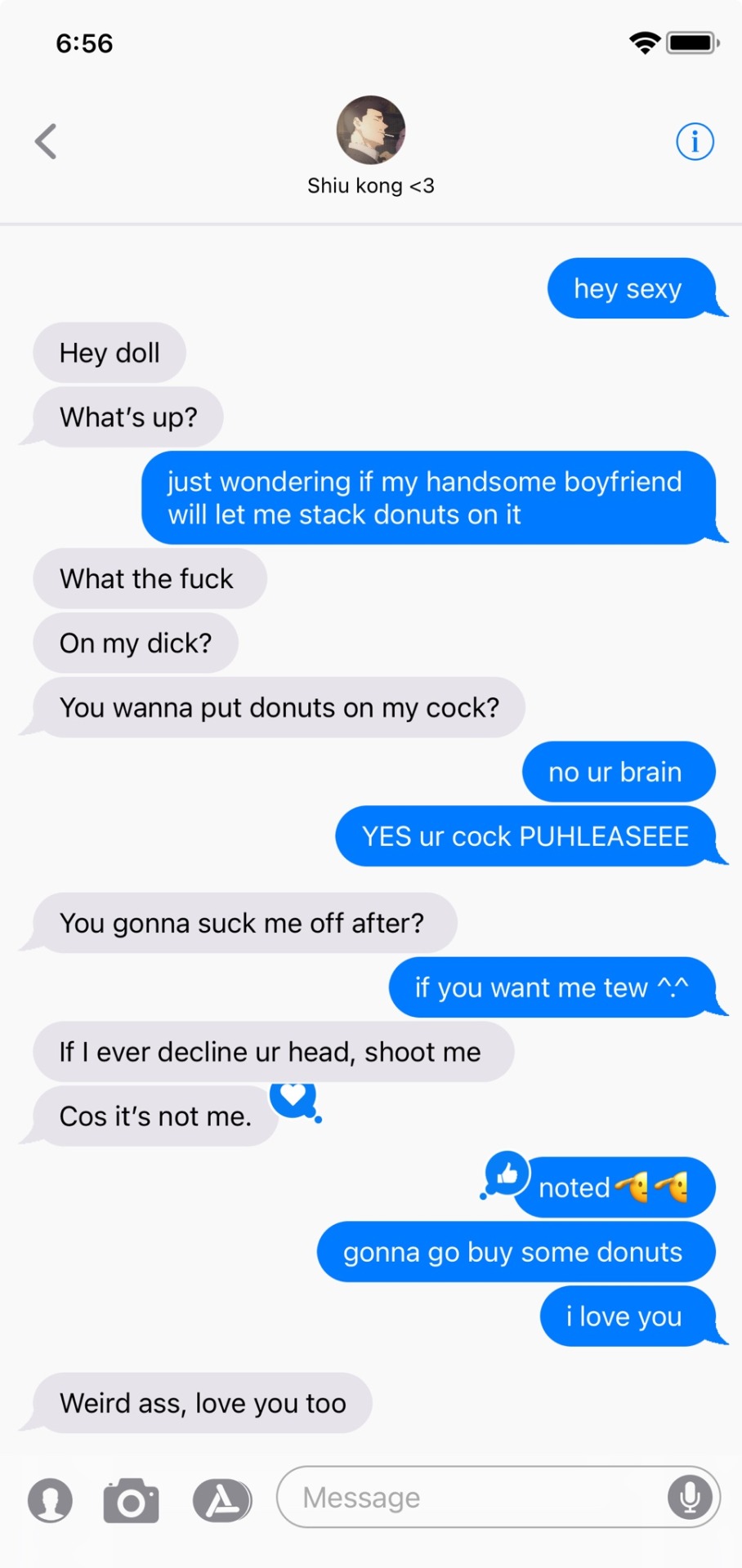 Asking Them If You Can Stack Donuts On It