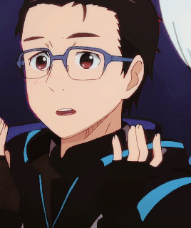 sakusa-chan:Megane Eros (◕ ω ◕)ﾉ♡   || Yuri!!! on Ice ep.11