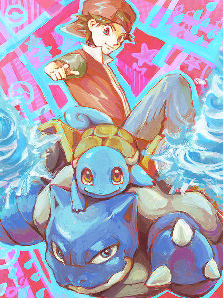 alternative-pokemon-art:  Artist Squirtle and Blastoise by request. 