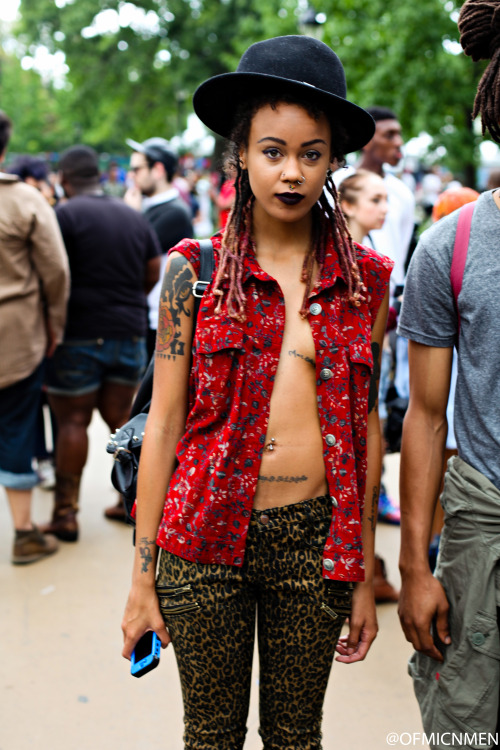 cum-fraiche: ofmicnmen: My favorite women of Afro Punk 2K14. It was really hard to pick just 10. Pho