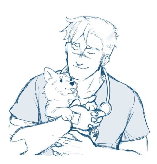 yukinayee: Sheith Veterinarian AUPidge, best friend and genius mechanic is happy for Keith but now i