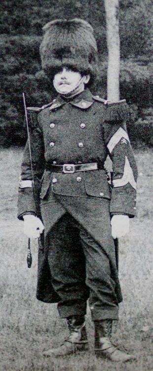 A grenadier NCO of the Belgian army, 1914