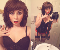 teap0ts:  Dolled up for Rocky Horror ;*  How cute! Happy Halloween!