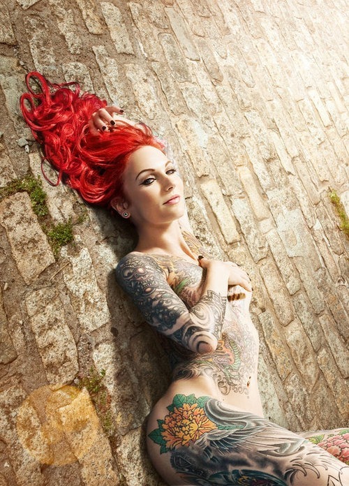 lovelyinkedbabe:  Follow me lovelyinkedbabe.tumblr.com Check out inked girls