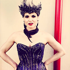 missdontcare-x:   Lana Parrilla in costume on Instagram 