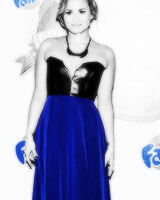 XXX haaleema:  Demi Lovato + blue  photo