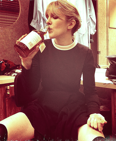  Lily Rabe on set of American Horror Story adult photos