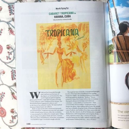 My first print piece for Travel + Leisure!
