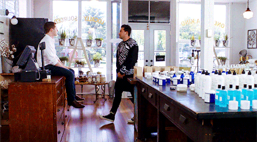 madsbuckley:Schitt’s Creek GIF Advent 2020 || Day 2 - A place