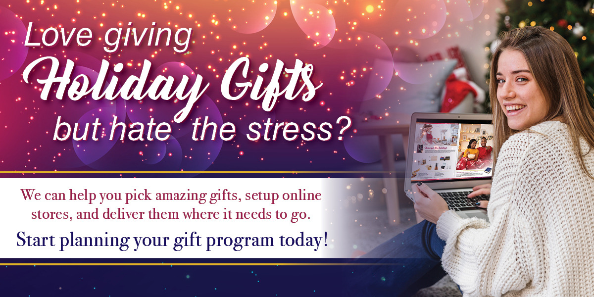 Love giving holiday gifts, but hate the stress? We can help you pick amazing gifts, setup online stores, and deliver them where it needs to go. Start your gift planning today with our 2021 Holiday Gift Guide >...