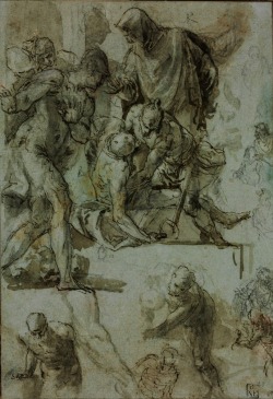 maertyrer:  Paolo VeroneseStudies for the Martyrdom of Saint Sebastianc. 1565