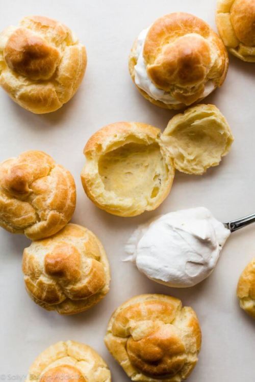 sweetoothgirl:How to Make Choux Pastry (Pâte à Choux)