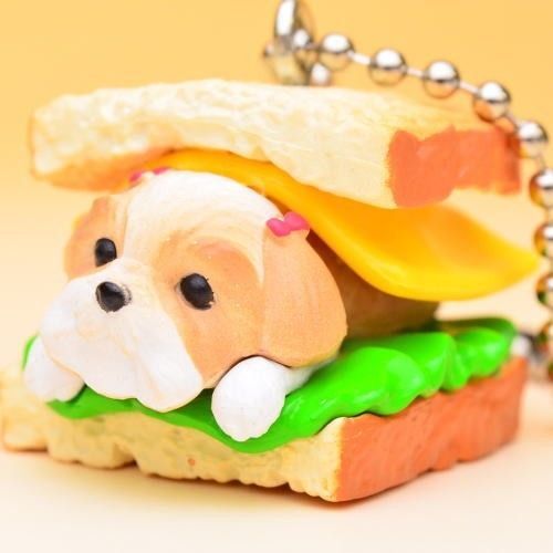 archiemcphee:  Remember those outrageously cute Banana Bird capsule toys we posted about a couple week ago? Meet their kawaii canine counterparts: Bread Dogs. Bandai created this adorable new series of Gashapon toys, which is actually their fifth series