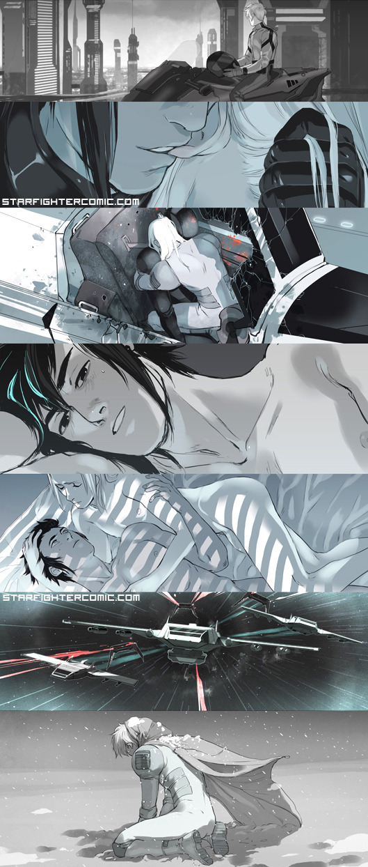   ✧  Starfighter Chapter 5 panels  ✧   http://starfightercomic.com/  (18+/NSFW/m/m)