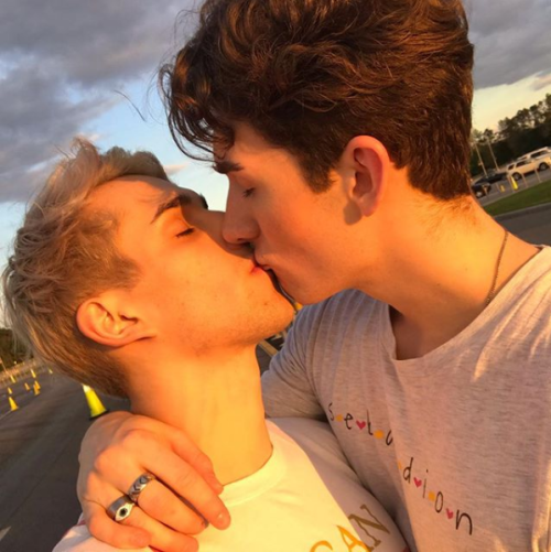 cute gay couple