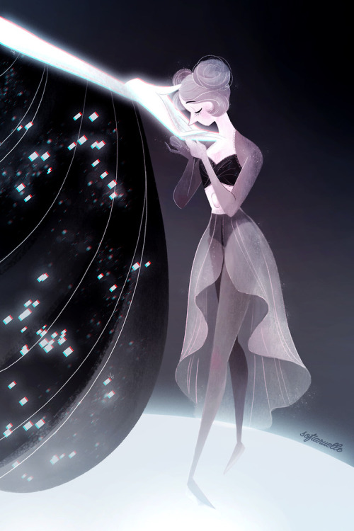 sofiaruelle:ha i finished it!!!also i thought of a mini theory on how White pearl got her crack whil
