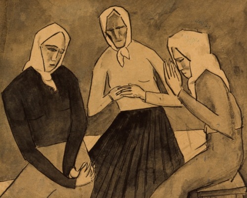 Jēkabs Kazaks (1895-1920)Trīs sievietes // Three Women (1916)