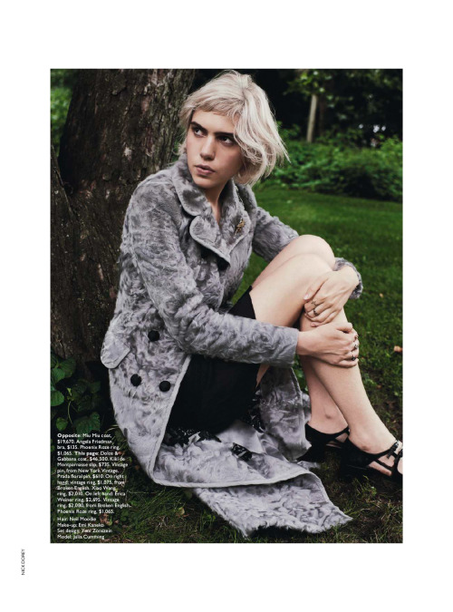 VOGUE Australia September 2015 NEW VINTAGEPhotographer: Nick DoreyStylist: Katie MossmanHair: Neil M