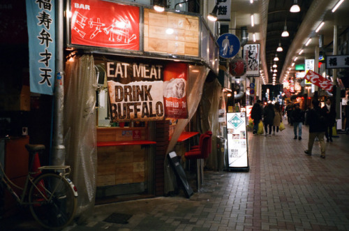 Around Dotonbori. Natura 1600.Dec, 2016.