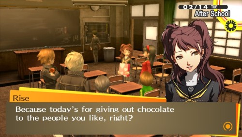 Persona 4 The Golden: Chie vs. Valentine’s adult photos