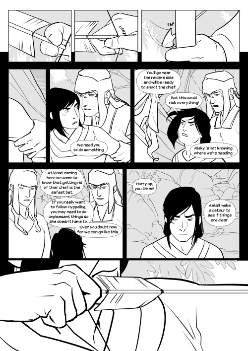 amazonomachycomic:Fourth Chapter - p. 14.End of chapter 4! There’s only one more chapter in this arc