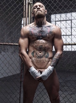 male-celebs-naked:  UFC Fighter Conor McGregor