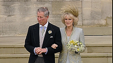 Queen Camilla — The wedding of Charles and Camilla 3/4Leaving the...