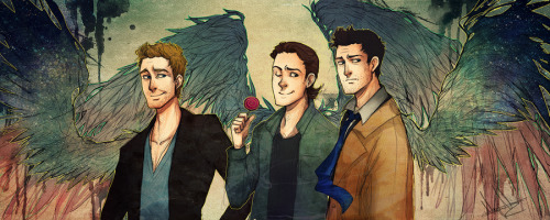 welcome-tothe-show:SPN: Angels by *kaiser-mony-admin Sammy :)