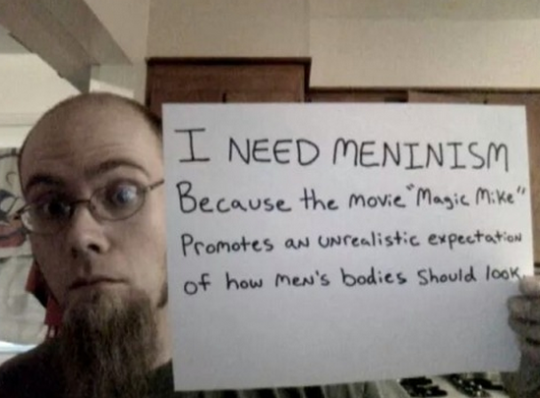 officialfelassan:  kakaphoe:  sealprinceling:  queerandpresentdanger:  Why is this the image in everyone’s mind of the average Redditor/MRA/Meninist? Why is this the way these people get imagined, including in memes that circulate about them? So much
