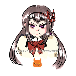 yatsuhashicookie:  MORE EMOJI REQUESTS (SORRY THESE ARE SO LATE LOL you can feel free to send me more tho they will be done in batches)homura f7 for homunerd and mami e2 for smithalspersonal!