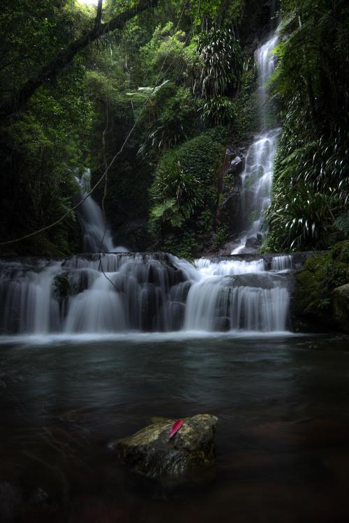 earthporn: A week of rain has its perks, Elabana Falls, Australia (OC) 2667x4000 by: mrsqueevoot