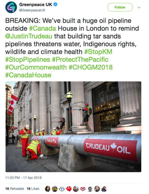 allthecanadianpolitics - allthecanadianpolitics - Greenpeace has...