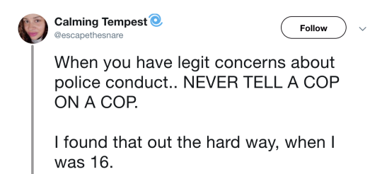 ms-demeanor:  yellowjuice:  yellowjuice:  I also want to make it abundantly clear this is why people say “fuck cops” and why “Blue Lives Matter” is bullshit. It may only be a “handful” of corrupt cops (which is also bullshit) but it’s