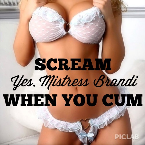 lockedinpinkandsatin:Mistress Bambi agrees very much so but adds that you must look good with flawle