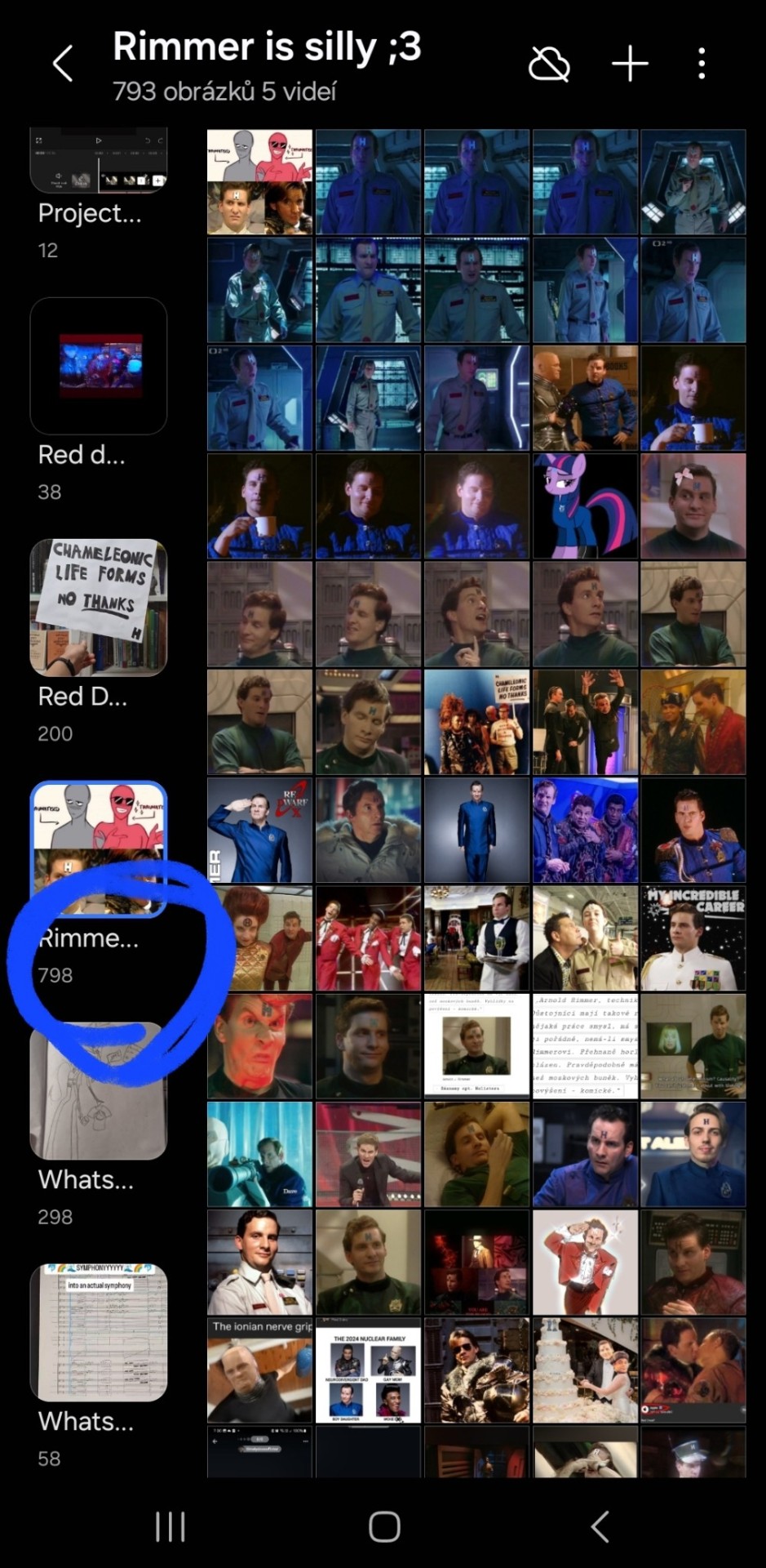 Just 2 More Photos To My Rimmer Is Silly Album And 800 Photos Of This Ashole :3
