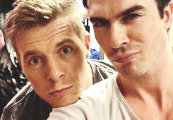 salvatore-vampire:  The Vampire Diaries s5- on set 