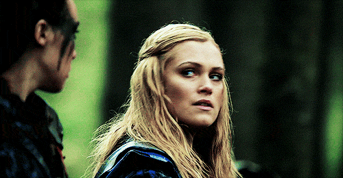 tinakris:  Clarke was gone for like two minutes and then Lexa sent Indra to go find