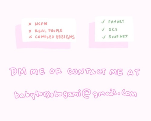 gggggarbage: Commissions Are Open