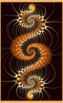 yeahfractals:  Dancing centipedes by Astrantia01