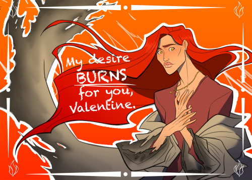 thelastbashtion:Happy Valentine’s Day! To celebrate I made some Magnus Archives Valentines! Here is 