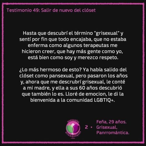 #MartesDeTestimonio! El de hoy nos habla del peso de la alonorma y la importancia del consentimiento