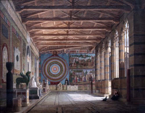 Leo von Klenze - Der Camposanto in Pisa - 1858