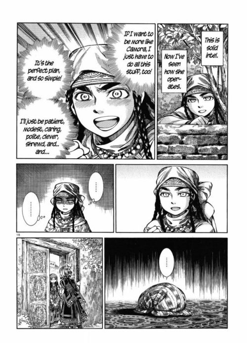 Pariya’s impossible quest.From the ongoing Otoyomegatari, a series which boasts beautiful artw