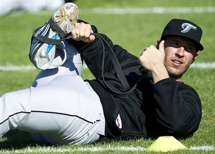 randyjockster: Pre-game stretch