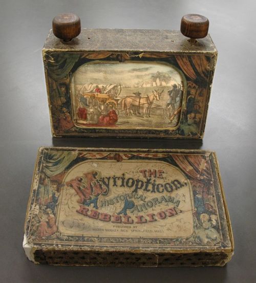 Milton Bradley &amp; Co. The Myriopticon, A Historical Panorama of The Rebellion Springfield, Ma