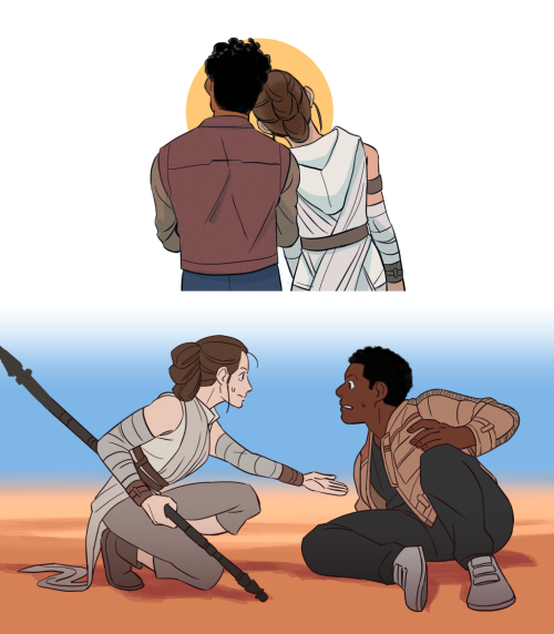 alephammers:I re-watched TFA yesterday and I got hit w finnrey feelings T_T