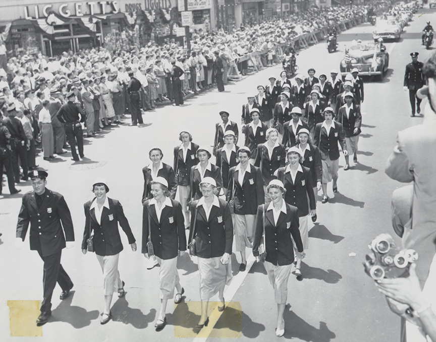 Ticker-tape parade send off of U.S. Olympians to the Helsinki Games, July 7, 1952. The US team went on to win 75 medals, the most of any nation.
Congratulations to the U.S. Women World Cup champions!