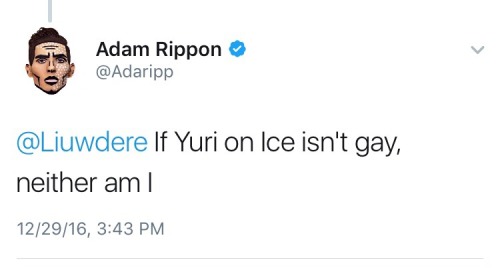 liuwdere: adam rippon is too extra for context: adam rippon is one of the most visible gay men in th