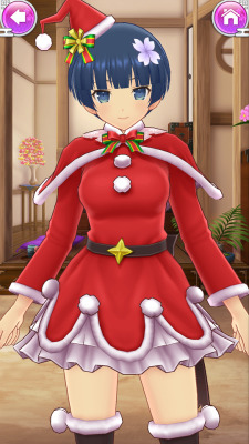 bigbeargguy:  Wooo, got Yozakura’s Christmas outfit! So lovely.