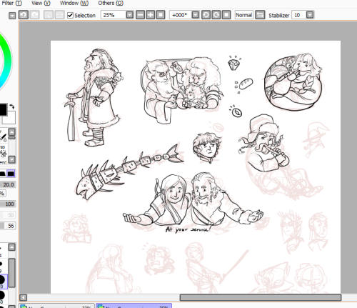 oyonok:  Working on some 8x10 Hobbit sticker sheets for AnimeNext. Bilbo’s expressions are fun.  HOBBIT STICKERS AT ANIMENEXT? I know what I’m going to spend all my money on :o)